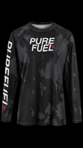 PURE FUEL CORE  BLACK LONG SLEEVE RASH GUARD