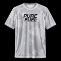 PURE FUEL CORE WHITE SHORT SLEEVE RASH GUARD